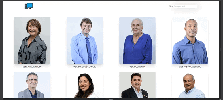 API de Acompanhamento de Vereadores